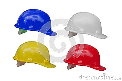 Technician hats Stock Photo