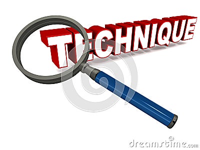 Technique Stock Photo