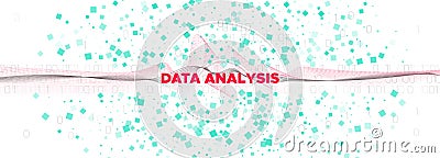 Technology Abstract. Matrix Codes. Data Software. Vector Illustration