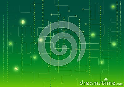 Technology background Vector Illustration