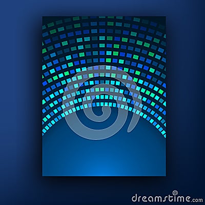 Technology color background. Molecules, atoms and flashes of light. Medicine, Bioengineering. Communication, Social network, Chemi Vector Illustration