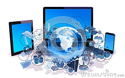 Technology concept Stock Photo