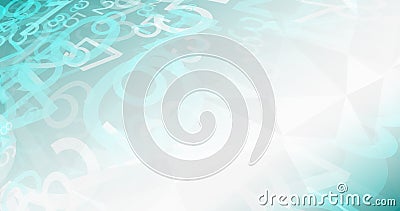Computer algorithm creative code concept Stock Photo