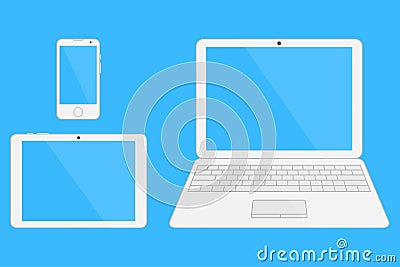 Technology and gadget icon Vector Illustration