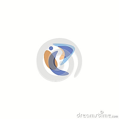 Technology Logos Letter, Digital and Modern, Abstract Vector Illustration