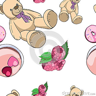 Teddy bear Cartoon Illustration