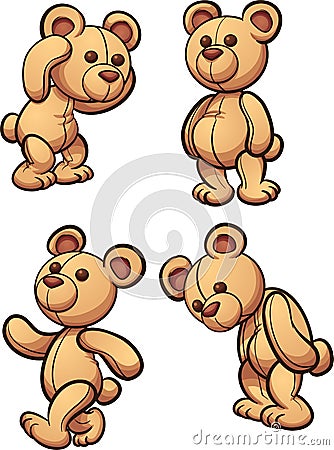 Teddy bear Vector Illustration