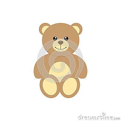 Teddy bear icon. Vector Illustration