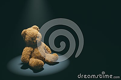 Child abuse concept Stock Photo