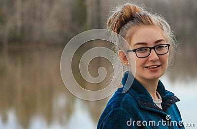 Teen girl - Smile Stock Photo