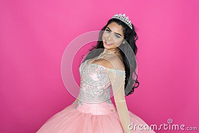 Teen In Dance Dress Stock Photo