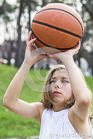 Teen sportsman Stock Photo