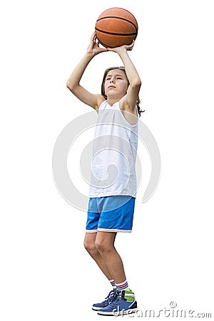 Teen sportsman Stock Photo