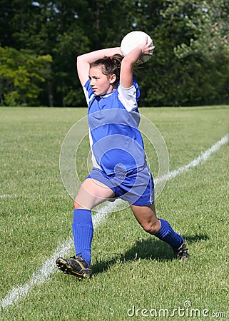 Teen Youth Soccer Action 8 Stock Photo