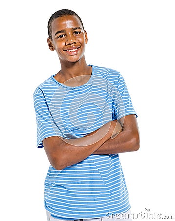 Teenage Boy Teenage Freshness Cheerful Concept Stock Photo