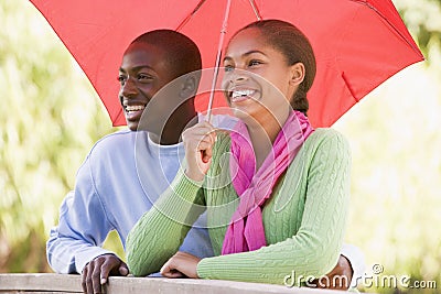 Teenage Couple Stock Photo