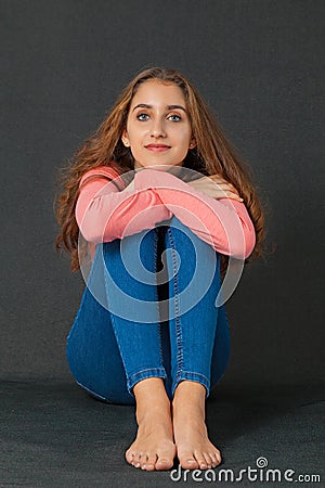 Teenage Girl Stock Photo