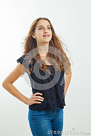 Teenage Girl Stock Photo