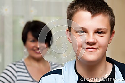 Teenager boy Stock Photo