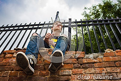 Teenager Stock Photo