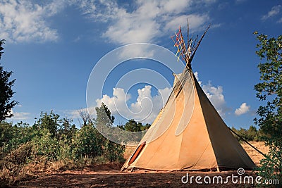 Teepee Stock Photo