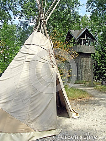 Teepee Stock Photo