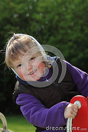 Teeter totter Stock Photo