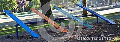 Teeter Totter Stock Photo