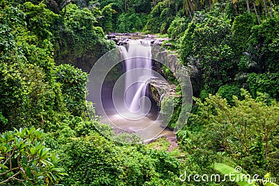 Tegenungan waterfall in bali 5 Stock Photo