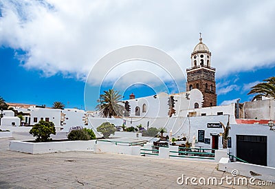 Teguise center Editorial Stock Photo