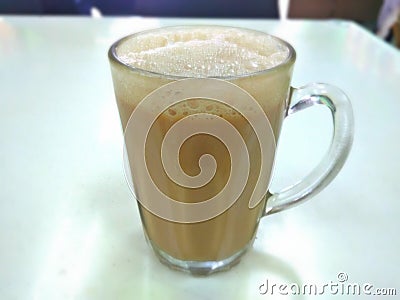 Teh tarik Stock Photo