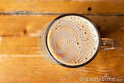 Teh tarik or pulled milk tea, popular drink in Malaysia Stock Photo