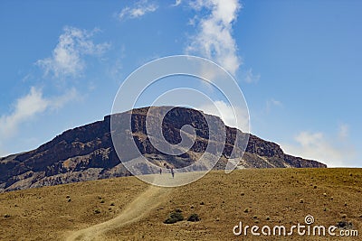 Teide Nacional Park. Mountains of Tenerife. Stock Photo