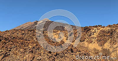 Teide Rocks Stock Photo