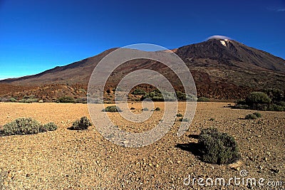 Teide Volcano Stock Photo