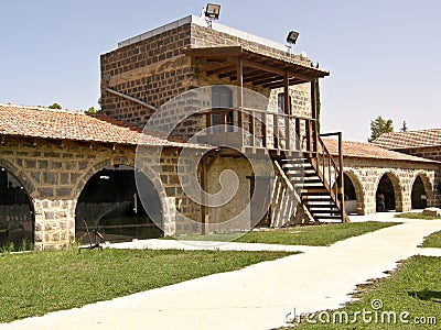 Tel hai museum bulding Stock Photo