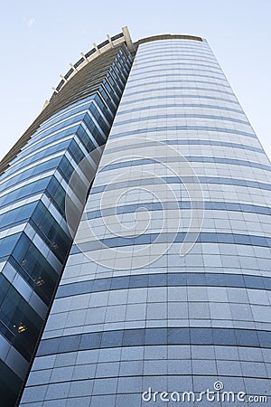 Telecommunications Tower or Antel tower, tallest Uruguayan building Editorial Stock Photo