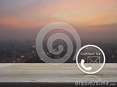 Contact us concept Stock Photo