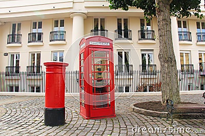 Telephonebox Stock Photo