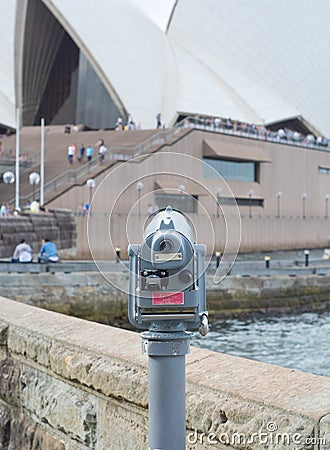 Telescope/ Binocular Editorial Stock Photo