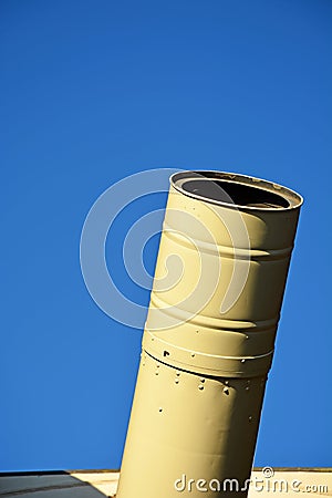 Telescope closeup Stock Photo