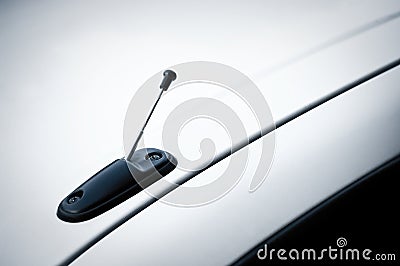 Telescopic antenna Stock Photo