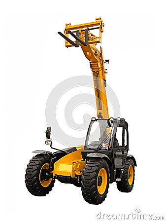 Telescopic handler Stock Photo