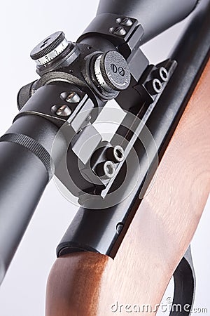 Telescopic sight Stock Photo