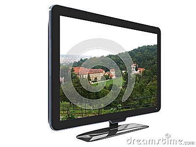 Television Stock Photo