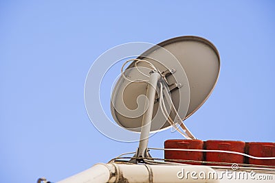 Television antenna Stock Photo