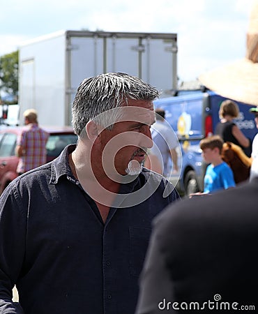 Television celebrity chef and baker Paul Hollywood at the Bucks Editorial Stock Photo
