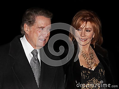 Regis Philbin and Joy Philbin at National Board of Review Awards Gala Editorial Stock Photo