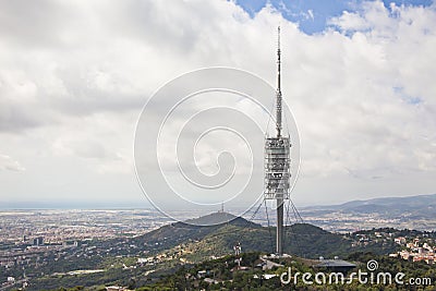 Television tower Stock Photo
