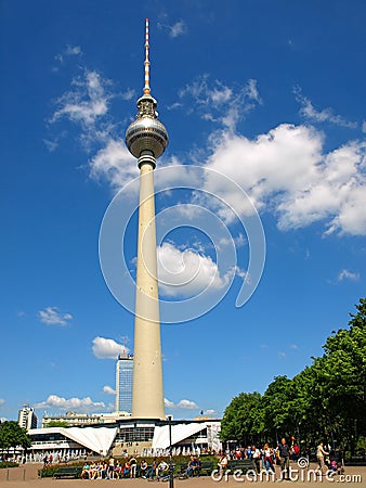 The Television Tower Editorial Stock Photo